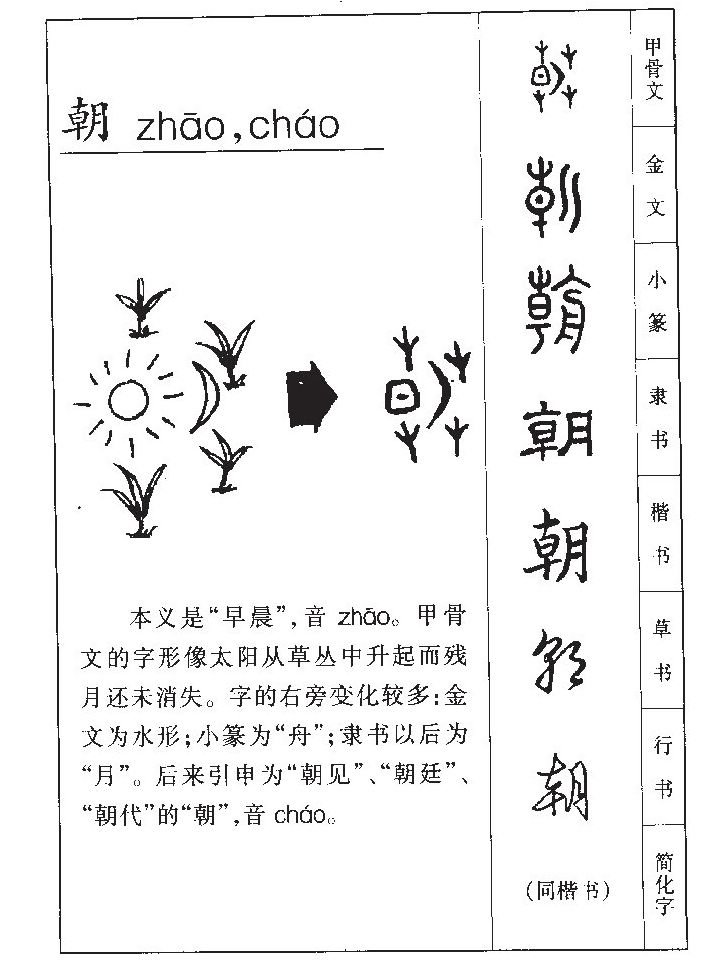 朝字五行属什么 朝字取名有什么意义
