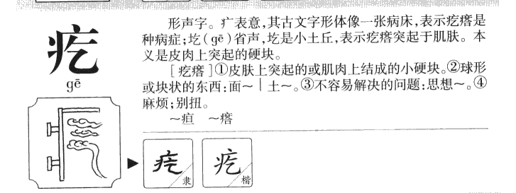 疙字用于人名的意思,疙字用于人名的意思