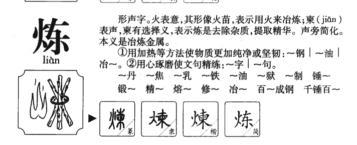 炼字五行属什么炼字取名有什么意义