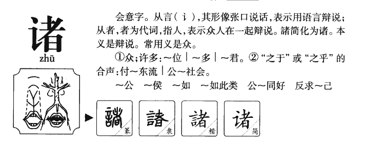 诸字名字里的寓意,诸字取名寓意